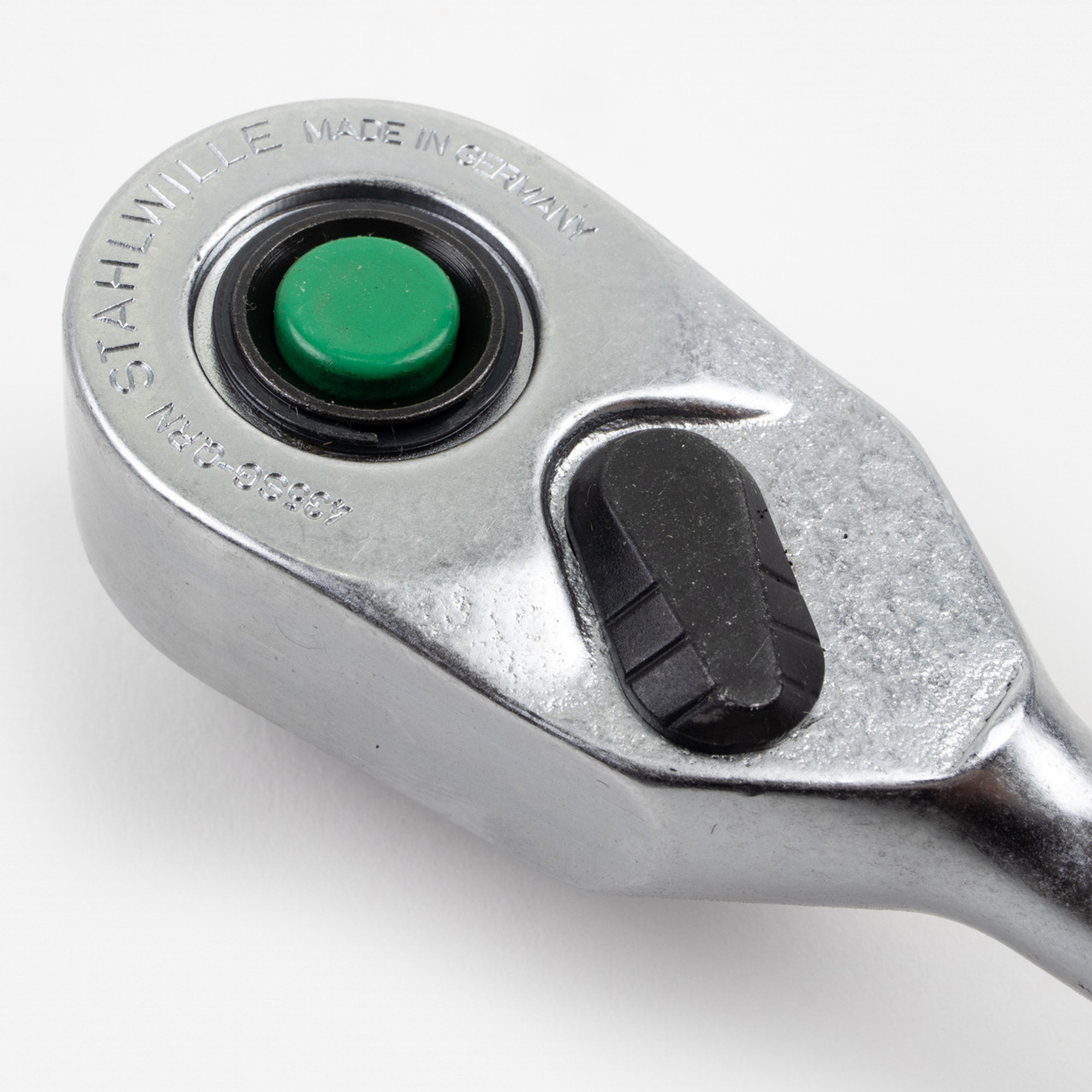 Stahlwille 435SG-QR QuickRelease Ratchet, Fine Tooth, 3/8" Drive