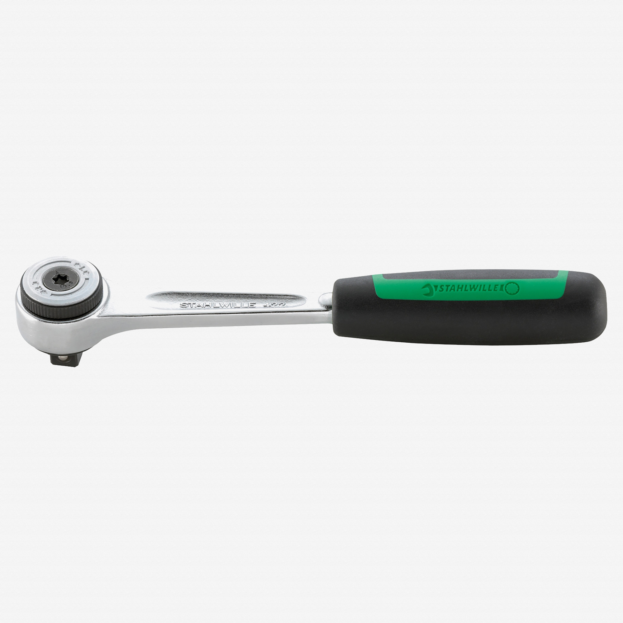 Stahlwille 422 Ratchet, Fine Tooth, 3/8" Drive