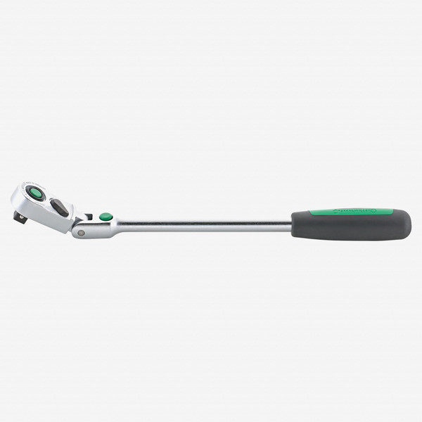 Stahlwille 452QR Flexible Joint Fine Tooth Ratchet, 3/8" Drive