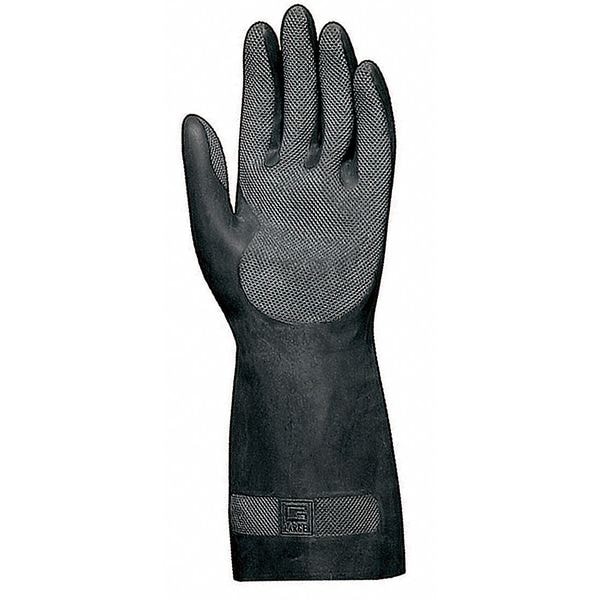 Guantes Resistentes a Químicos de Caucho Natural/Látex/Neopreno, 10, 1 PAR - NS-401, Talla 12-1/2"