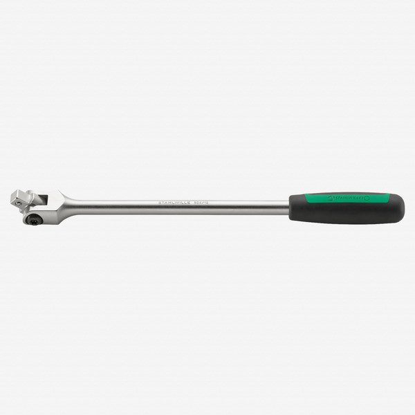 Stahlwille 504 Breaker Bar with Swivel Head, 1/2" Drive, 15" OAL