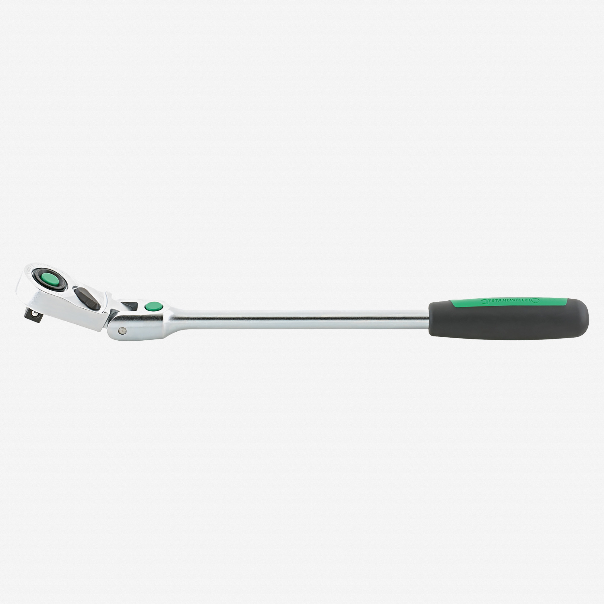 Stahlwille 517QR Flexible Joint Fine Tooth Ratchet, 1/2" Drive