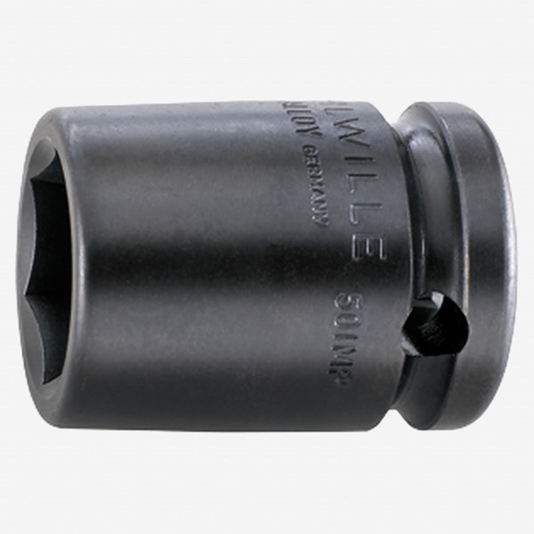 Stahlwille 50IMP 1/2" Socket, 1/2" Drive, 6 Point, 15 mm