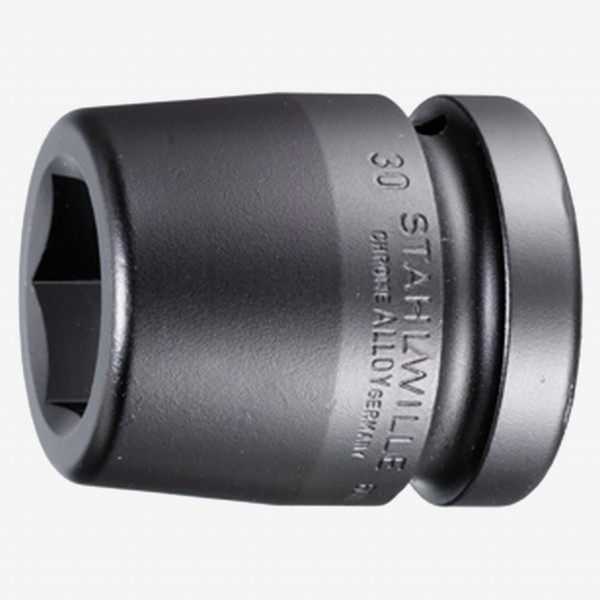 Stahlwille 60IMP Impact Socket, 1" Drive, 6 Point, 27 mm