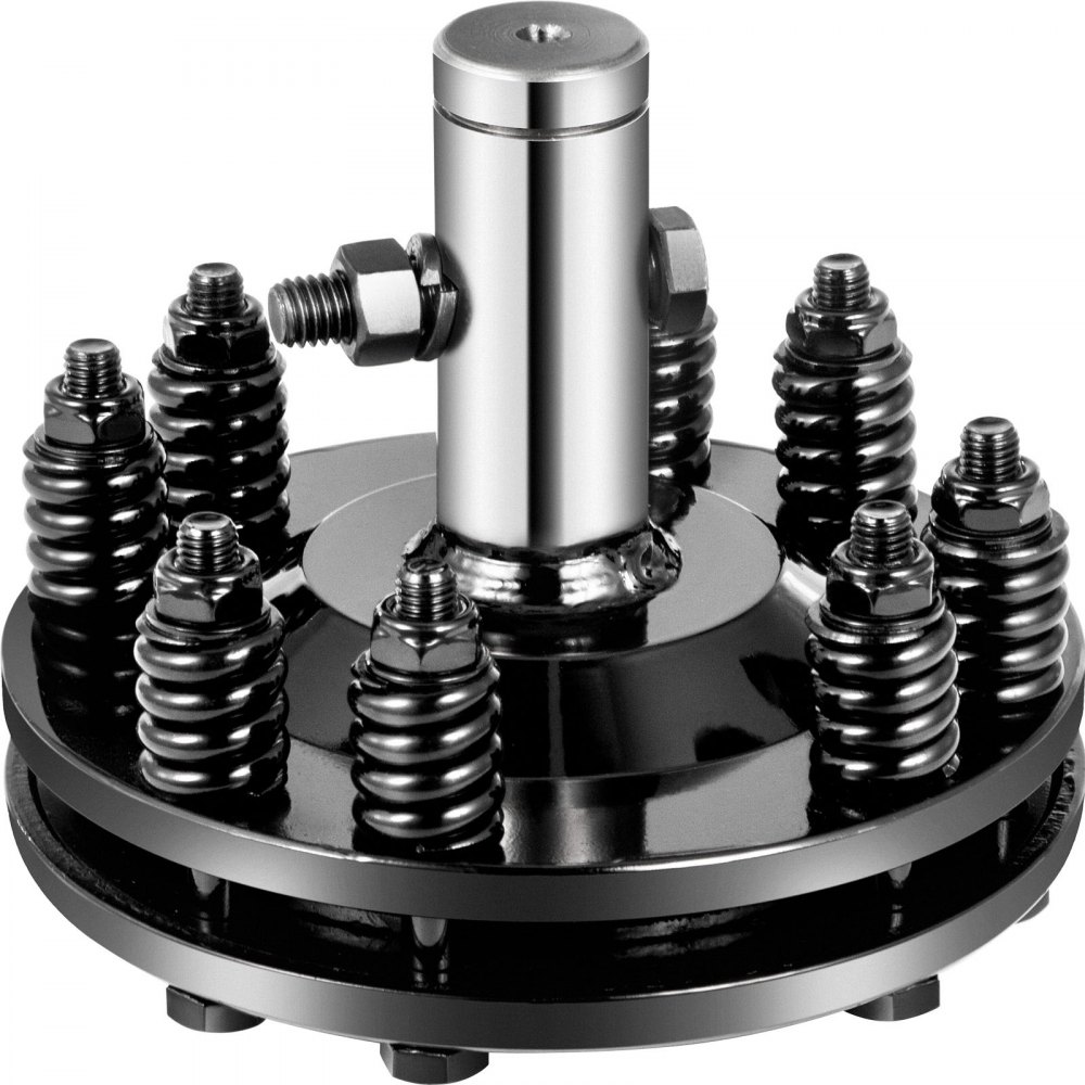 VEVOR Slip Clutch, 1 3/8" PTO Slip Clutch, Smooth Round Ends PTO Friction Clutch, Carburized Steel Tractor Slip Clutch, Adjustable Rotary Cutter Slip Clutch, Black Brush Hog Slip Clutch for PTO Shaft - CDZGZBHQHSZYK0001V0