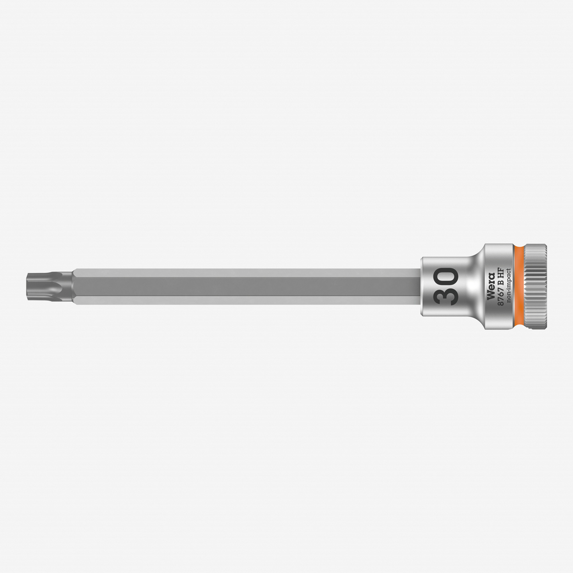 Wera 003067 3/8" Drive Zyklop Torx Bit Socket with Holding Function T30 Long
