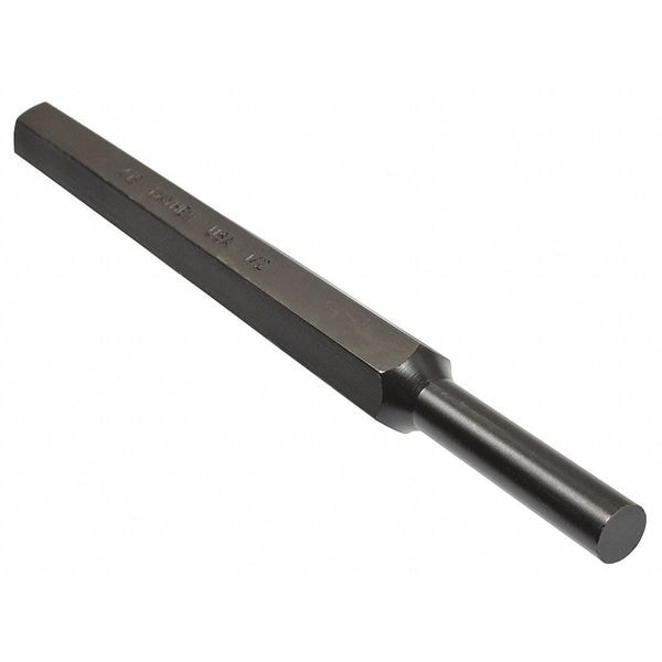 Mayhew Pin Punch, Black, 1/2 in Tip, 3/4 x 10 in - 21401