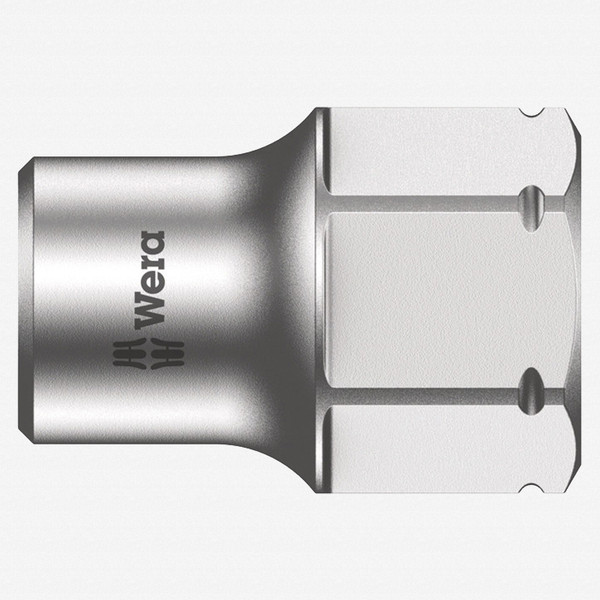 Wera 003690 Zyklop Socket with 1/4" and Hexagon 11 Drive - 10mm