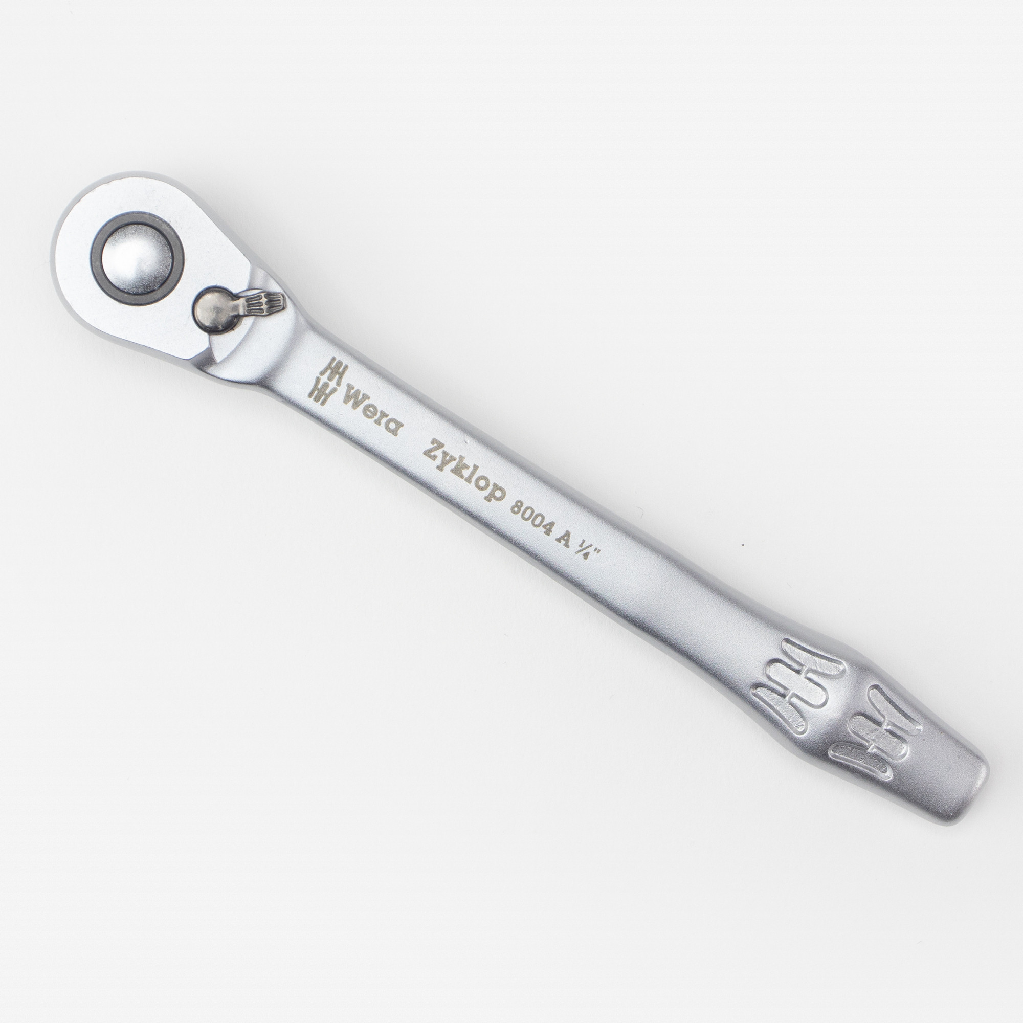 Wera 004004 Zyklop Ratchet 1/4" Drive w/ Switch Lever