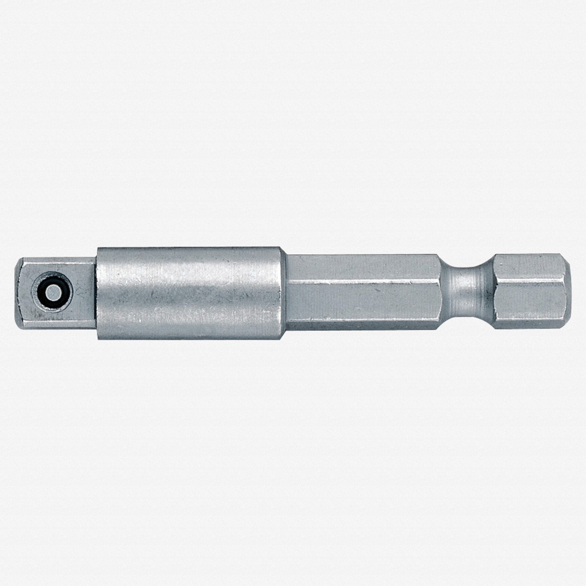 Wera 050210 Male 1/4" Hex to Male 1/4" Square Drive Power Tool Adaptor - 100mm