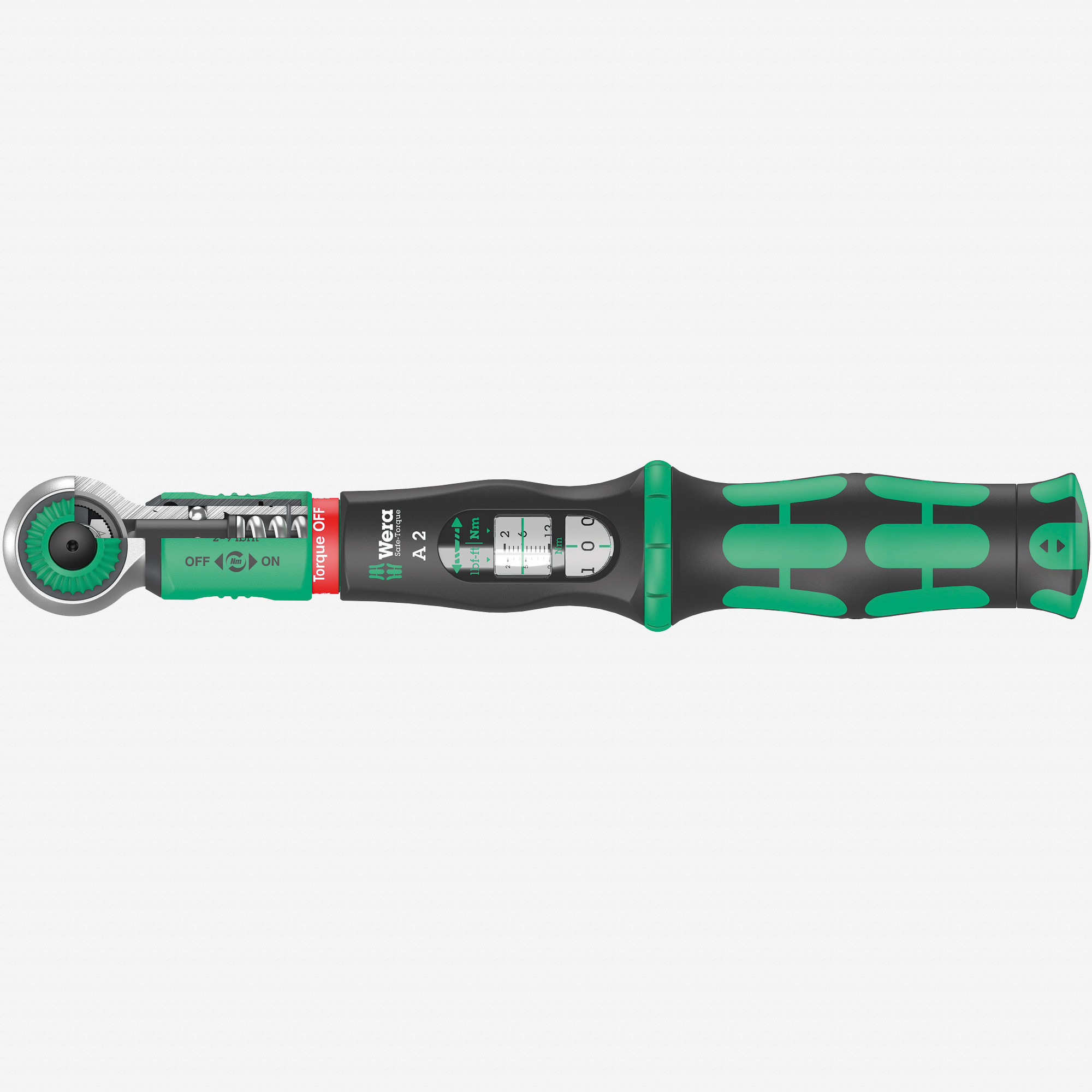 Wera 075832 Safe-Torque A 2 Set 1, 1/4" Hex Drive, 2-12Nm, 23 Pieces