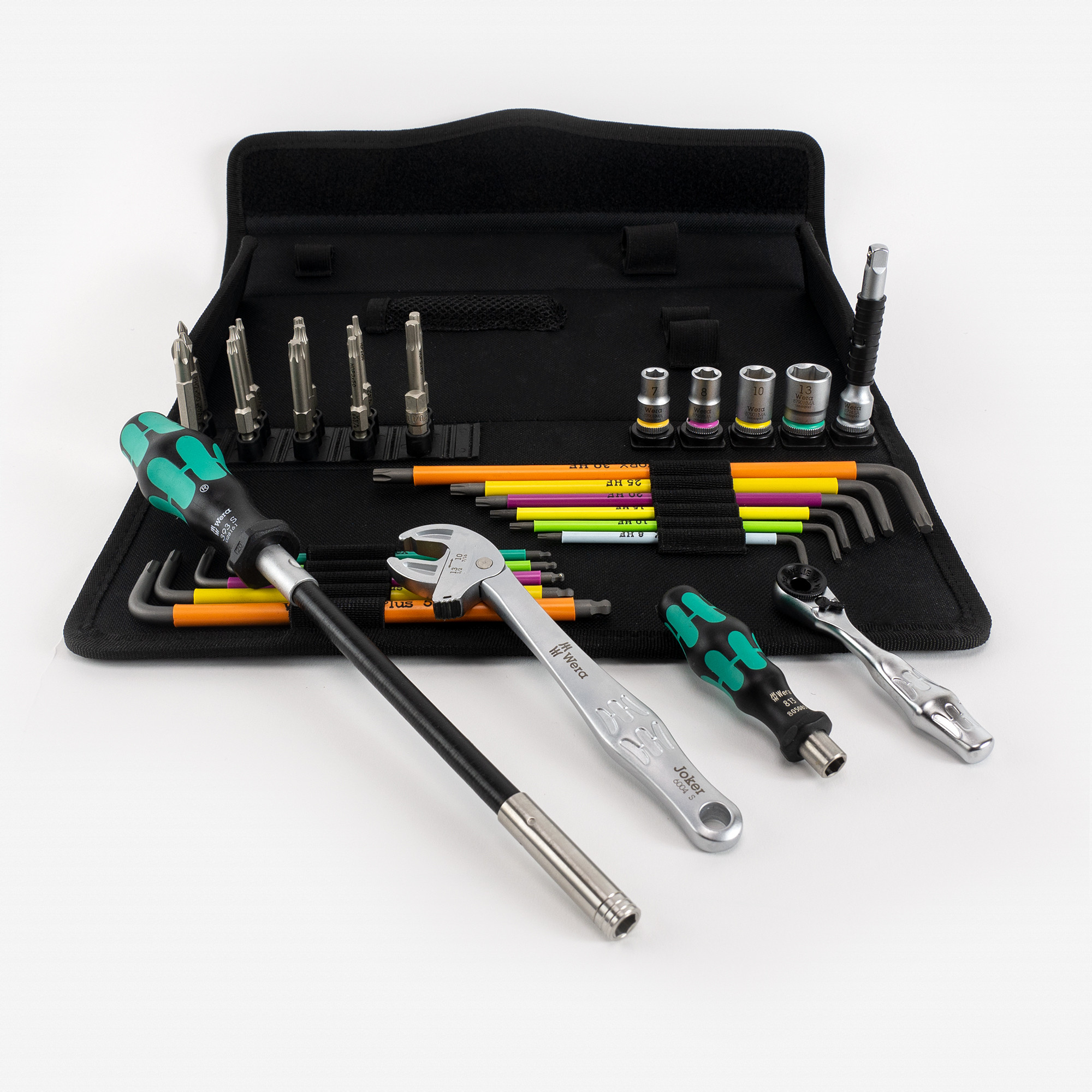 Wera 134013 Kraftform Kompakt F 1 Tool Set for Window Installation, 35 Pieces