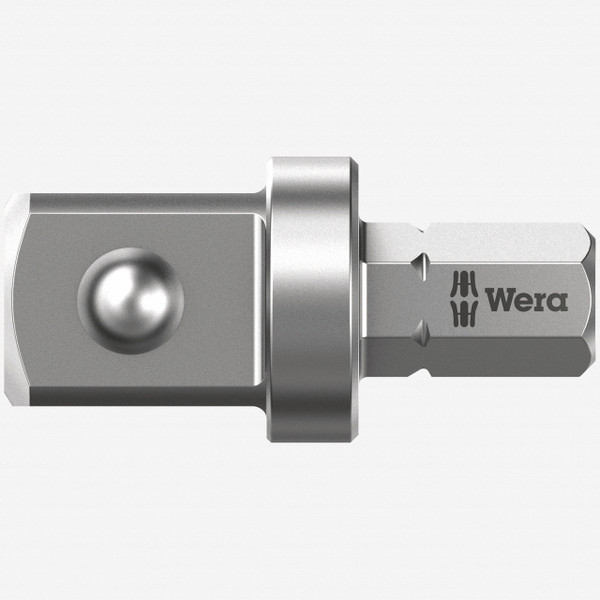 Wera 136001 Male 5/16" Hex to Male 3/8" Square Drive Adaptor