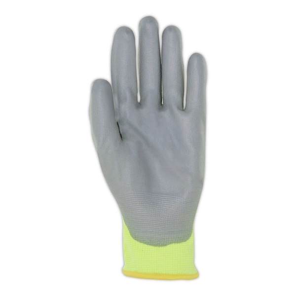 Guantes recubiertos Magid, amarillo de alta visibilidad, 10 - GPD261-10