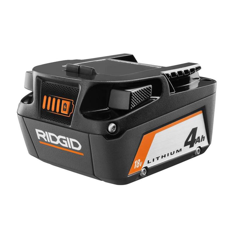 RIDGID 18V Clavadora de armazón inalámbrica con motor sin escobillas de 30 grados, kit con batería de 4.0 Ah y cargador - R09895KN