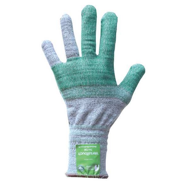 Guantes Ansell resistentes a cortes, Nivel de corte A4, 13 ga, Gris, M (8) - 74-730