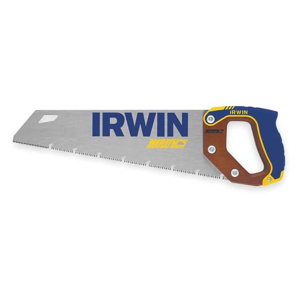 Irwin Carpenter Saw, 15 In, 9 TPI, Rubber/Wood - 2011201