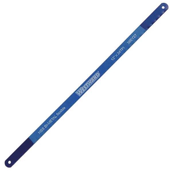 Westward Hacksaw Blade, 12 in., 24 TPI, Bi-Metal - 38EY27