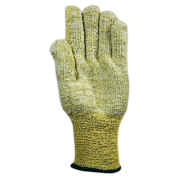 Guantes de algodón pesado con tecnología de corte Magid CutMaster Aramax AX460T nivel 4, 12 paquetes - AX460T-5