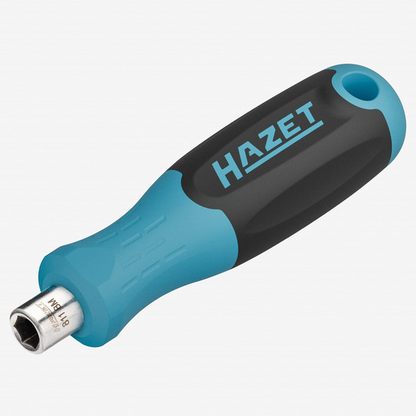 Hazet 811BM 1/4" Magnetic Bit Holding Screwdriver with 3K Handle, 115 mm