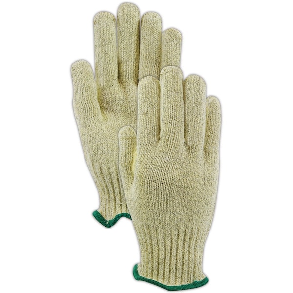 Guantes de punto Magid Aramax Blend con cortina de pulgar corto, paquete de 12 - AX200T-6