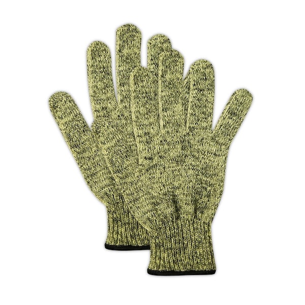 Guantes de tejido pesado Magid CutMaster Aramax XT AXTX300T nivel de corte 4, paquete de 12 - AXTX300T7