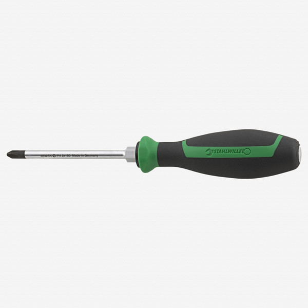 Stahlwille 4632SK DRALL+ Phillips Screwdriver with Impact Cap, #1 x 85 mm