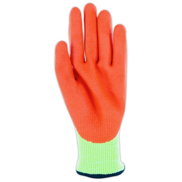 Guantes recubiertos Magid, color amarillo de alta visibilidad - GPD565HV-7