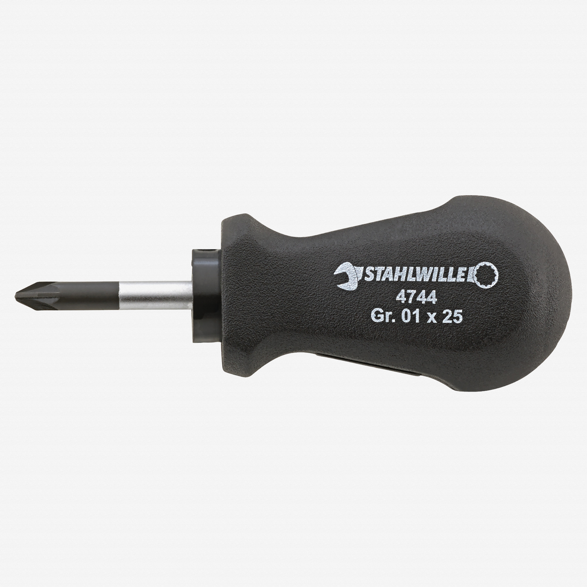 Stahlwille 4744 Pozidriv Stubby Screwdriver DRALL, #2