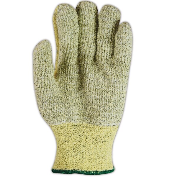 Guantes tejidos a máquina sin costuras de terrycloth con bucles pesados Magid CutMaster Aramax XT AX450, paquete de 12 unidades - AX450-8
