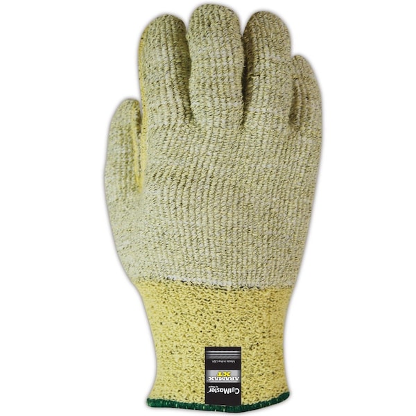 Guantes tejidos a máquina sin costuras de terrycloth con bucles pesados Magid CutMaster Aramax XT AX450, paquete de 12 unidades - AX450-8