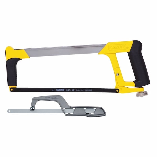 Stanley 12 in Steel Hacksaw BlackYellow 2 pc - 20-036M