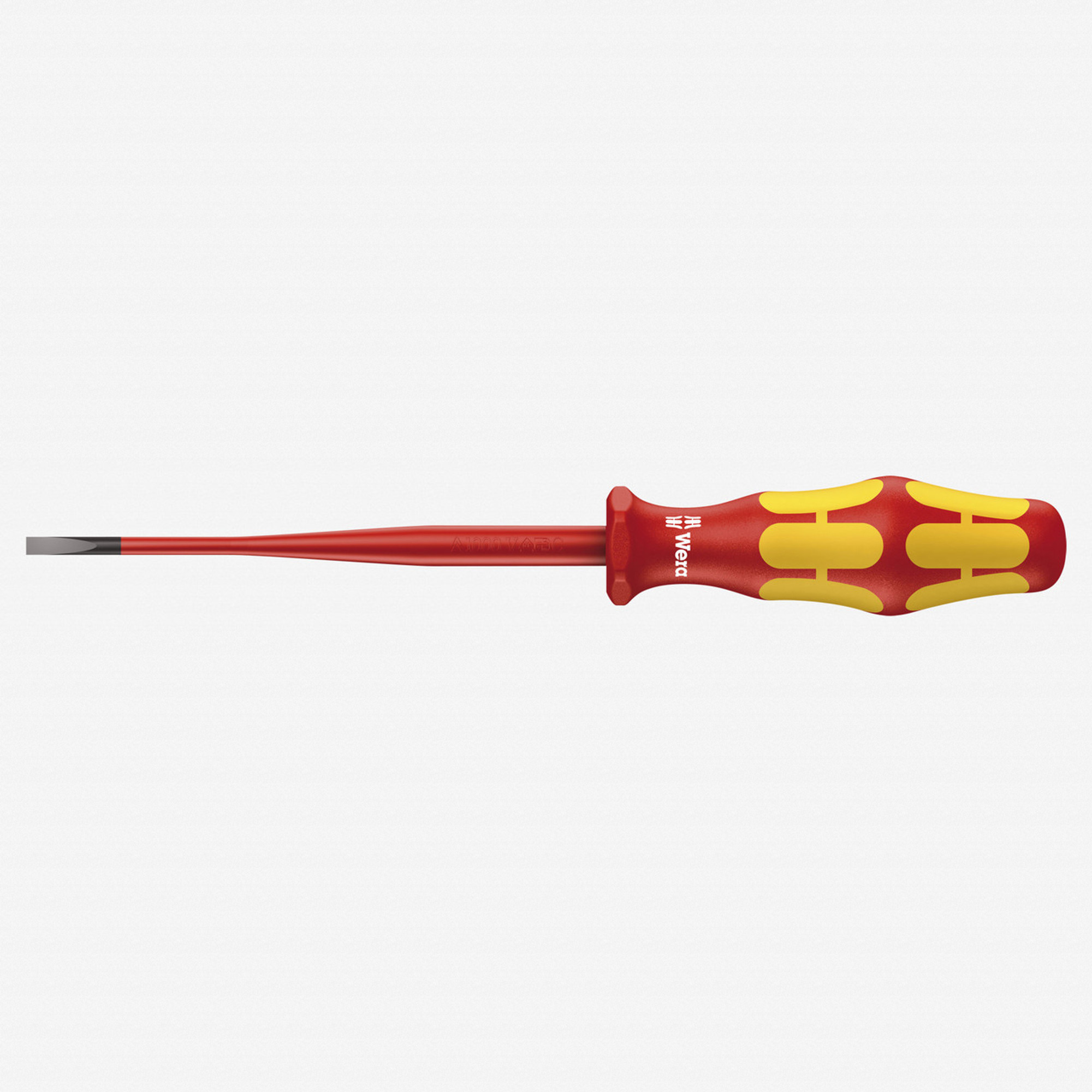 Wera 006440  Kraftform Plus VDE Slotted Slim Screwdriver, 3.5 x 100mm