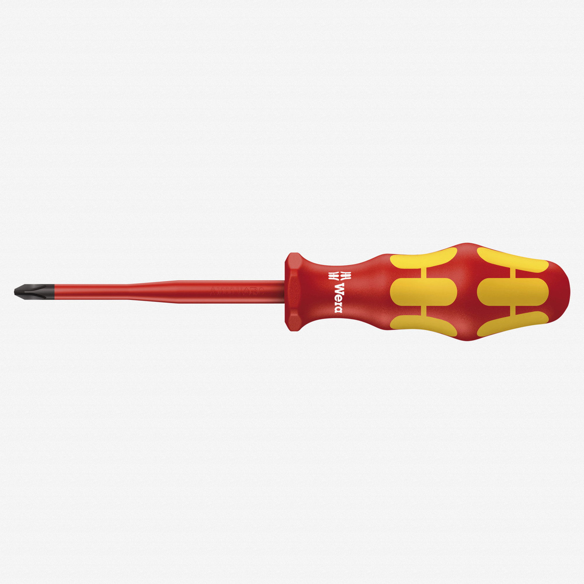 Wera 006450 Kraftform Plus VDE Phillips Slim Screwdriver, #1 x 80mm