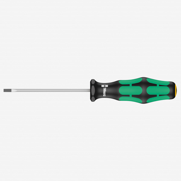Wera 008007 2.5 x 75mm Kraftform Plus Slotted Screwdriver