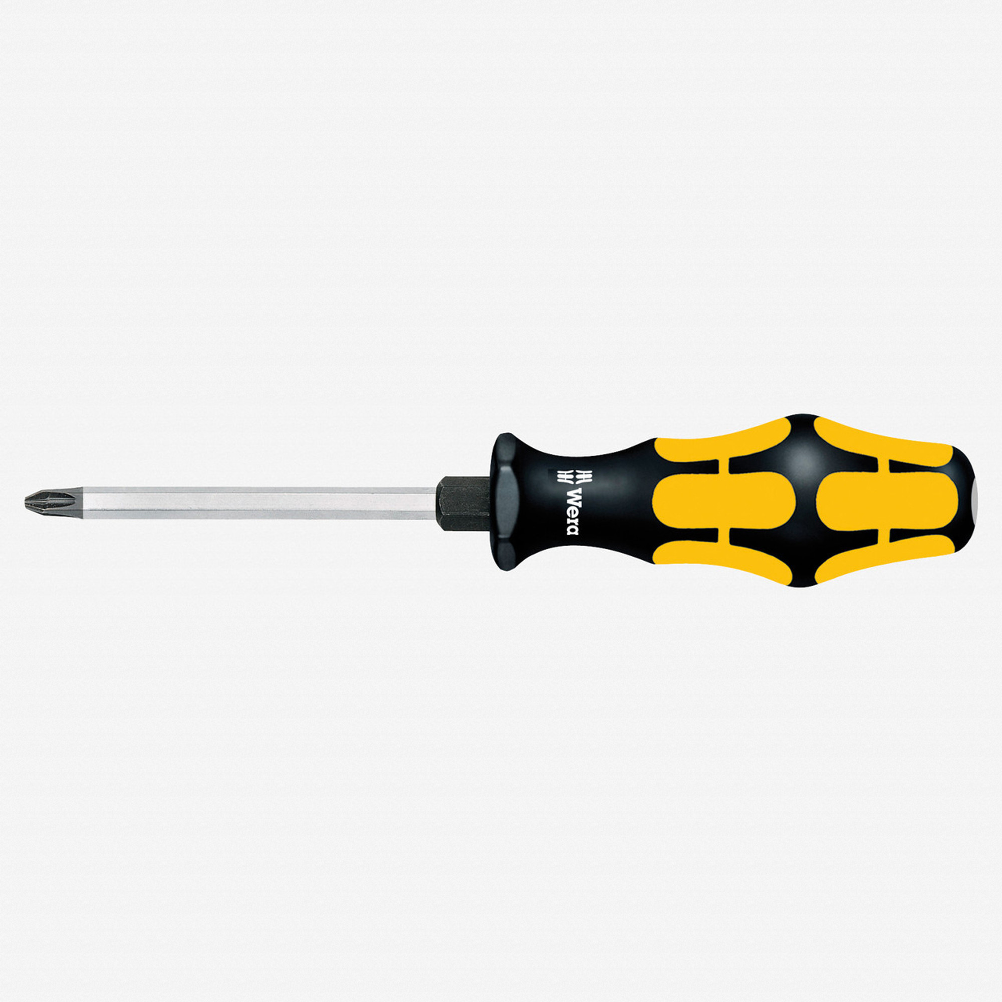 Wera 017050 #1 x 80mm Kraftform Plus Pozidriv Screwdriver