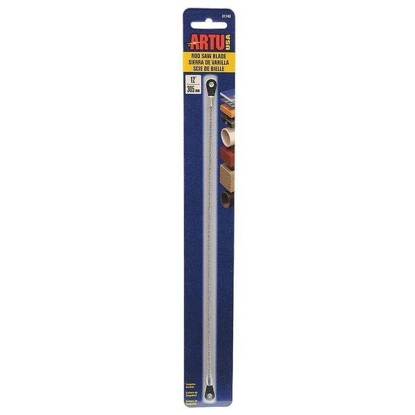 Artu Rod Saw Blade, Tungsten Carbide Grit, 12In - 01740
