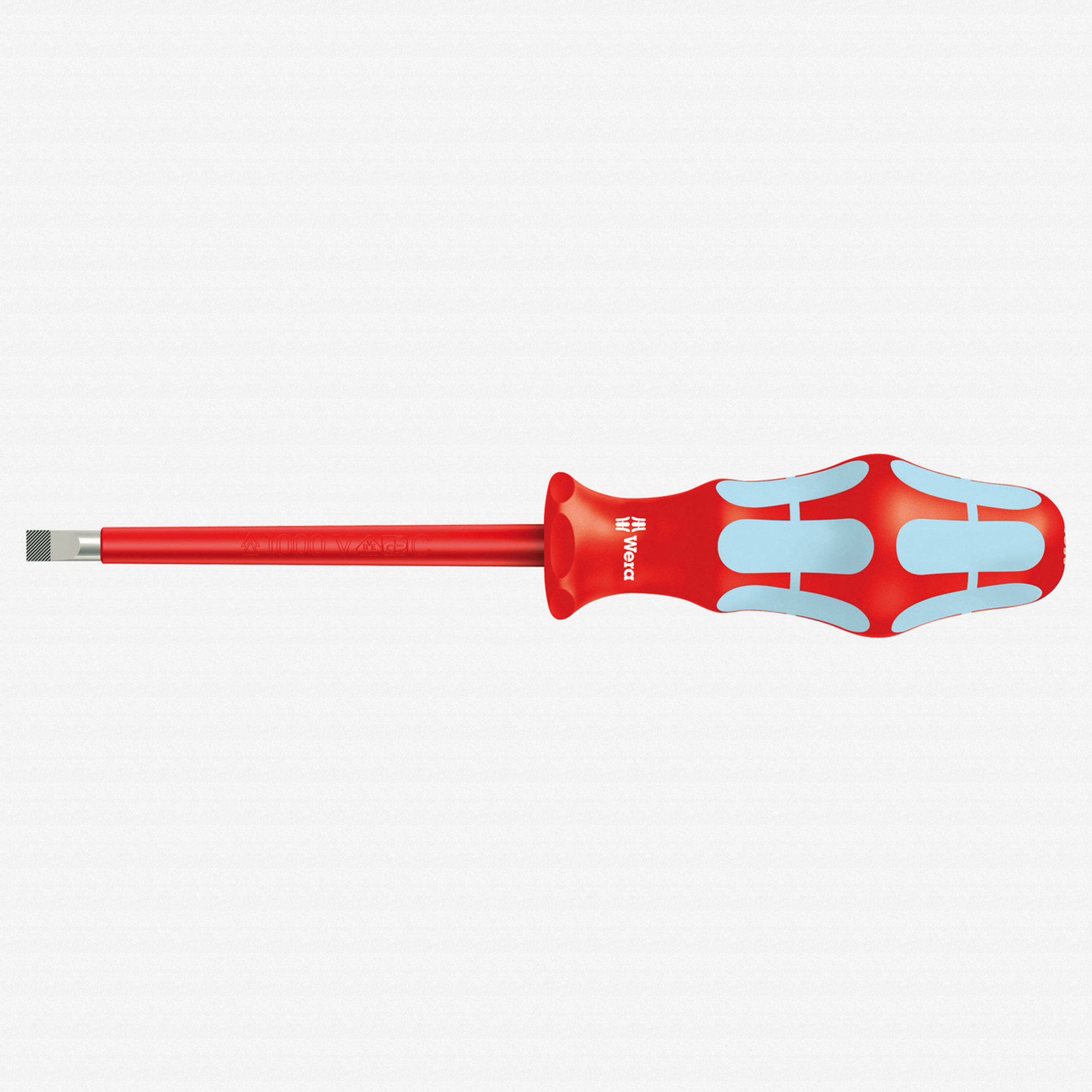 Wera 022732 Kraftform Plus VDE Stainless Steel Slotted Screwdriver, 5.5 x 125mm