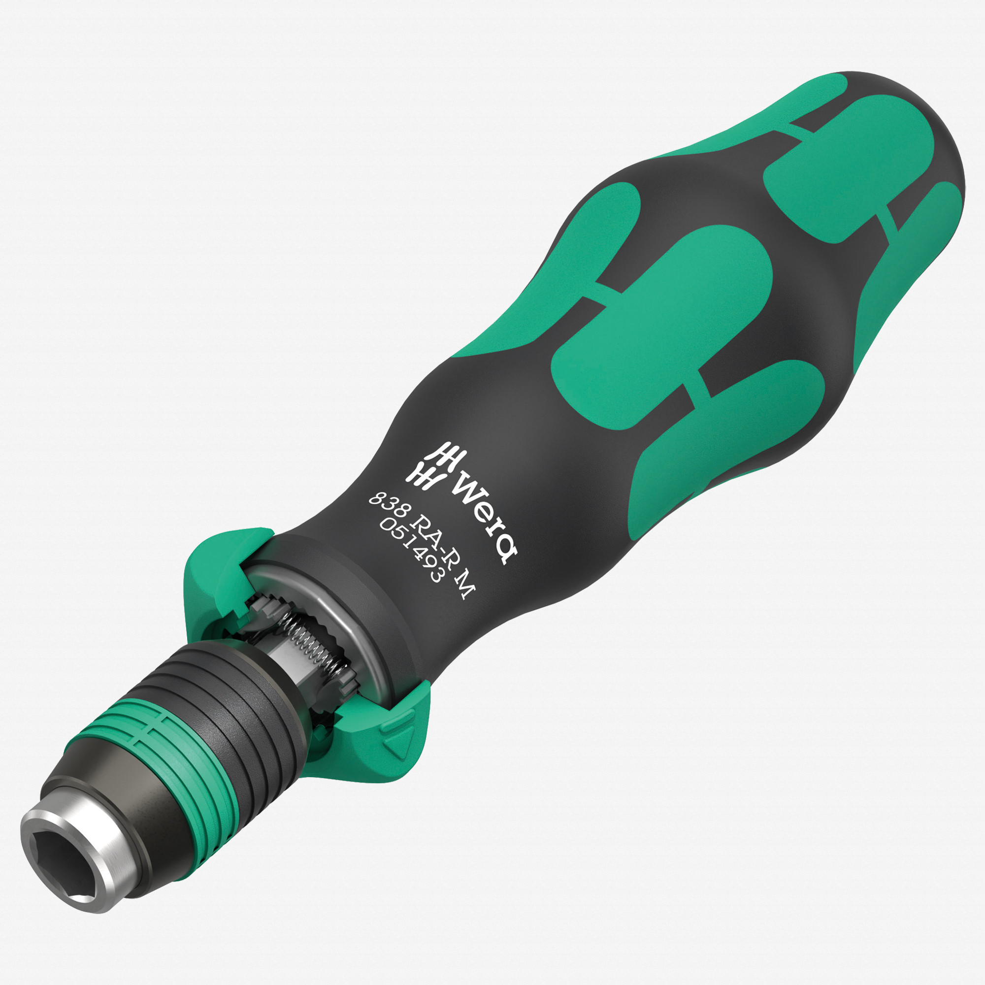 Wera 051066 Kraftform Kompakt 838 RA-R M Imperial Set 1, 15 Pieces