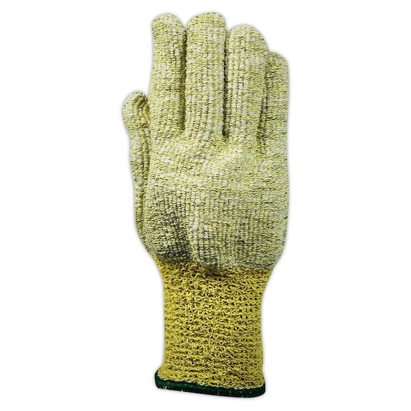 Guantes de tela pesada de terrycloth Magid CutMaster Aramax AX460T de nivel 4 de corte, paquete de 12 - AX460T-6
