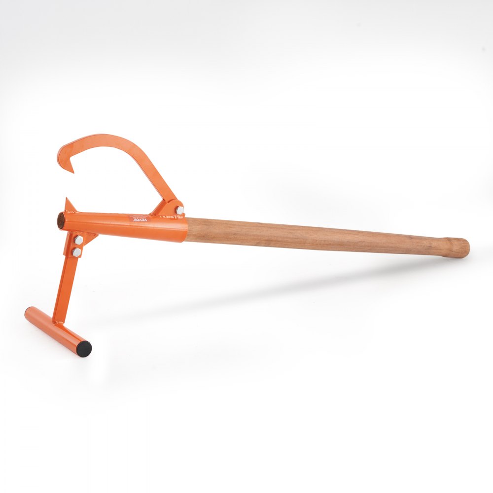 VEVOR Timberjack 46.5 in Heavy Duty Log Lifter Wooden Handle for Max 15" Dia Logs - YMQJDTZZDTIMETCAKV0