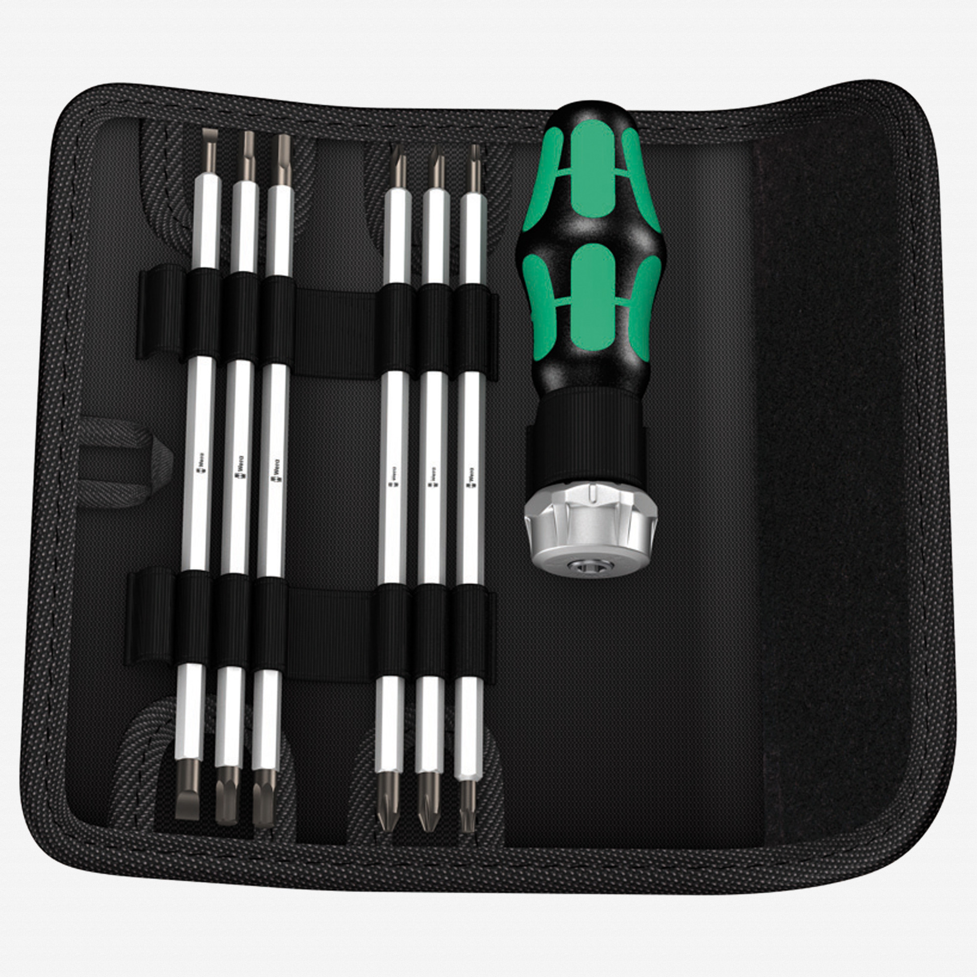 Wera 073665 Kraftform Kompakt Vario RA SB, 7 pieces