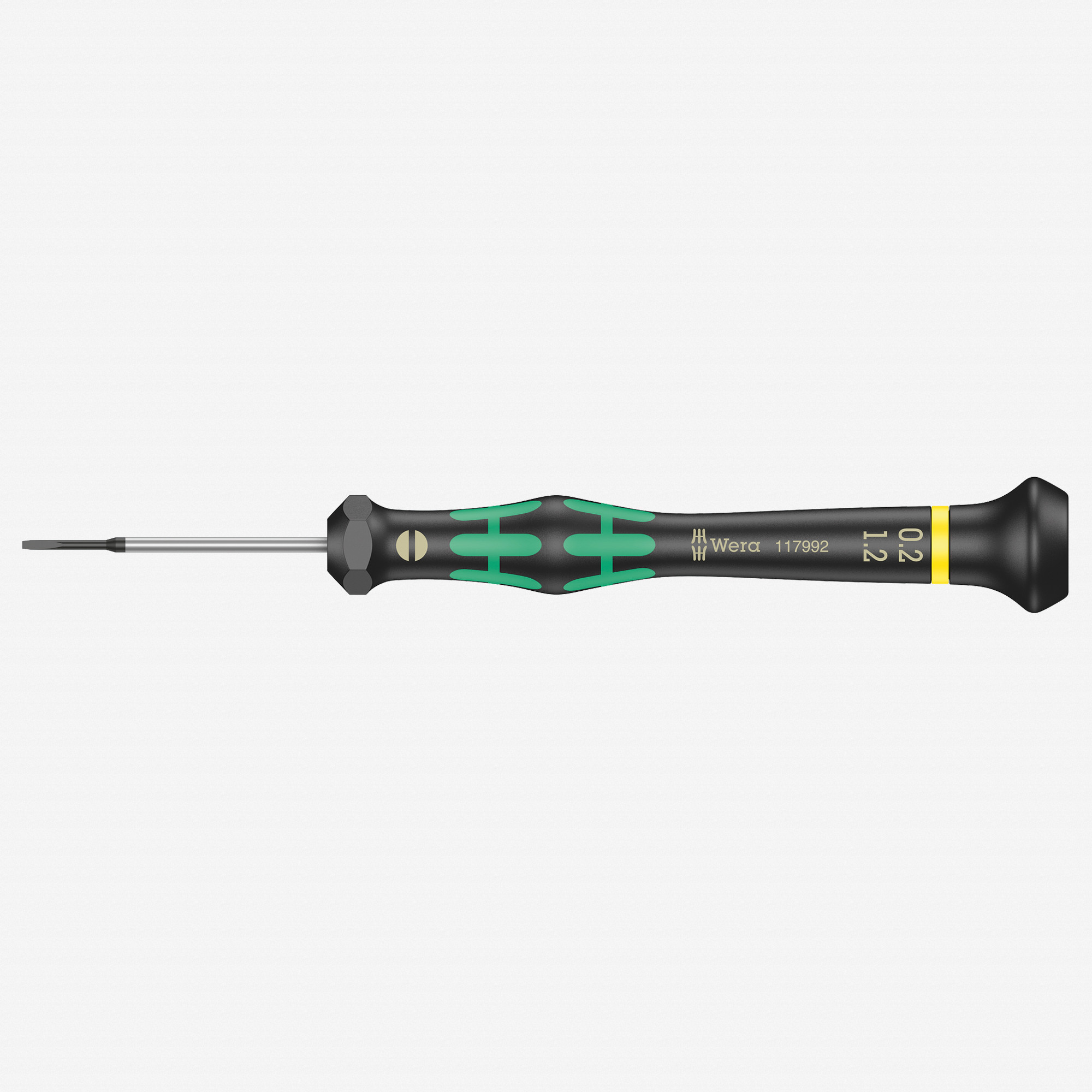 Wera 117992 1.2 x 40mm Kraftform Micro Slotted Precision Screwdriver (0.20mm thin)