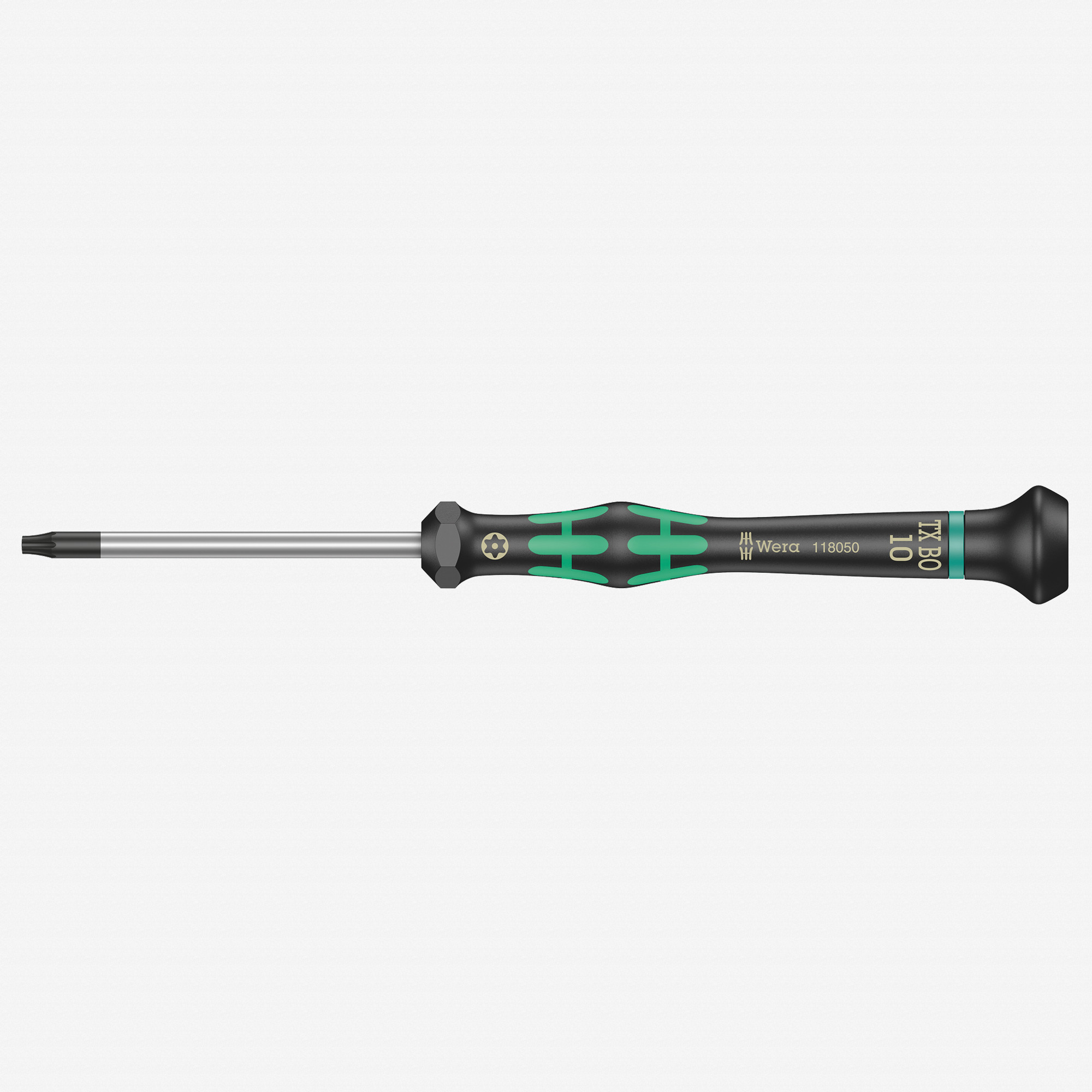 Wera 118050 T10s x 60mm Kraftform Micro Security Torx Precision Screwdriver
