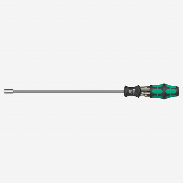 Wera 136075 Kraftform Kompakt 27 XL SHK 1 Bitholding Screwdriver, 1/4" Hex, 7 Pieces, 300 mm