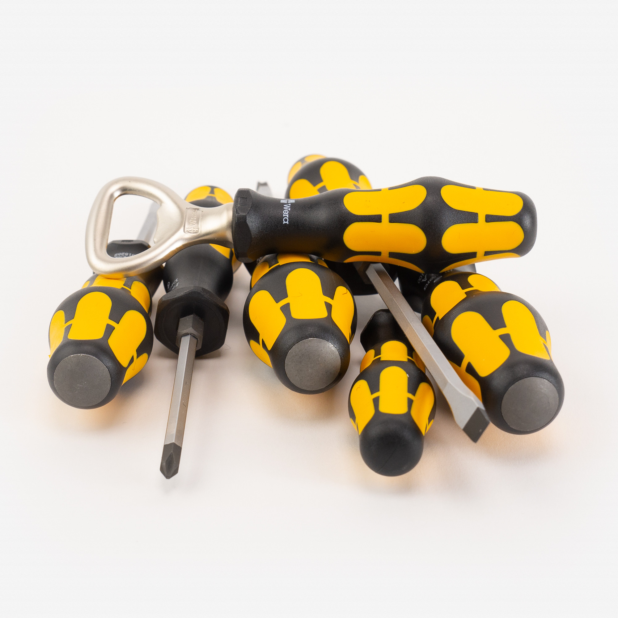 Wera 137812 Kraftform 900/7 Chiseldriver Screwdriver Set 2, PH/SL, 7 Pieces