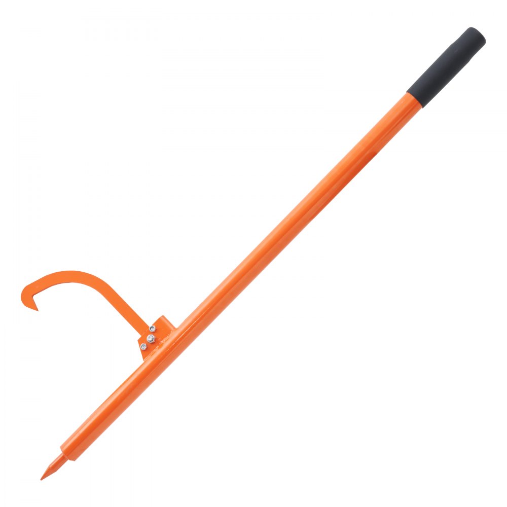 VEVOR Log Peavey 46.5 in Metal Handle Log Lifter Max 19 in Opening Log Roller - YMQJDJTLOGPEK16G3V0