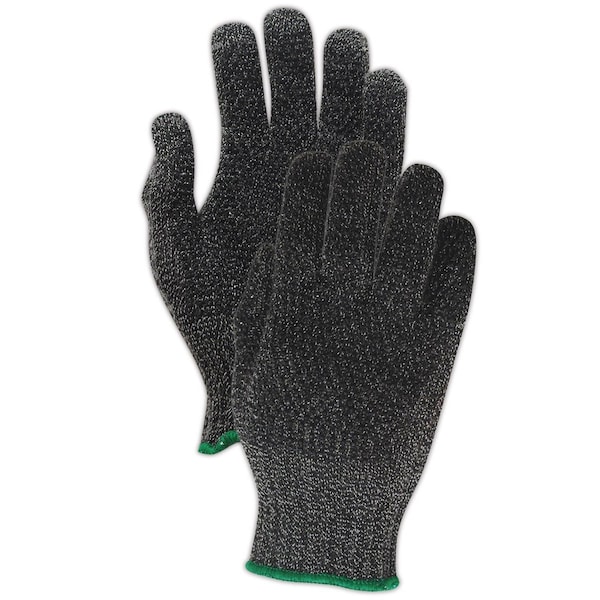 Guantes Magid CutMaster XKS XKS200PR con puntos de PVC en ambos lados Nivel de corte A5, paquete de 12 - XKS200PR-8
