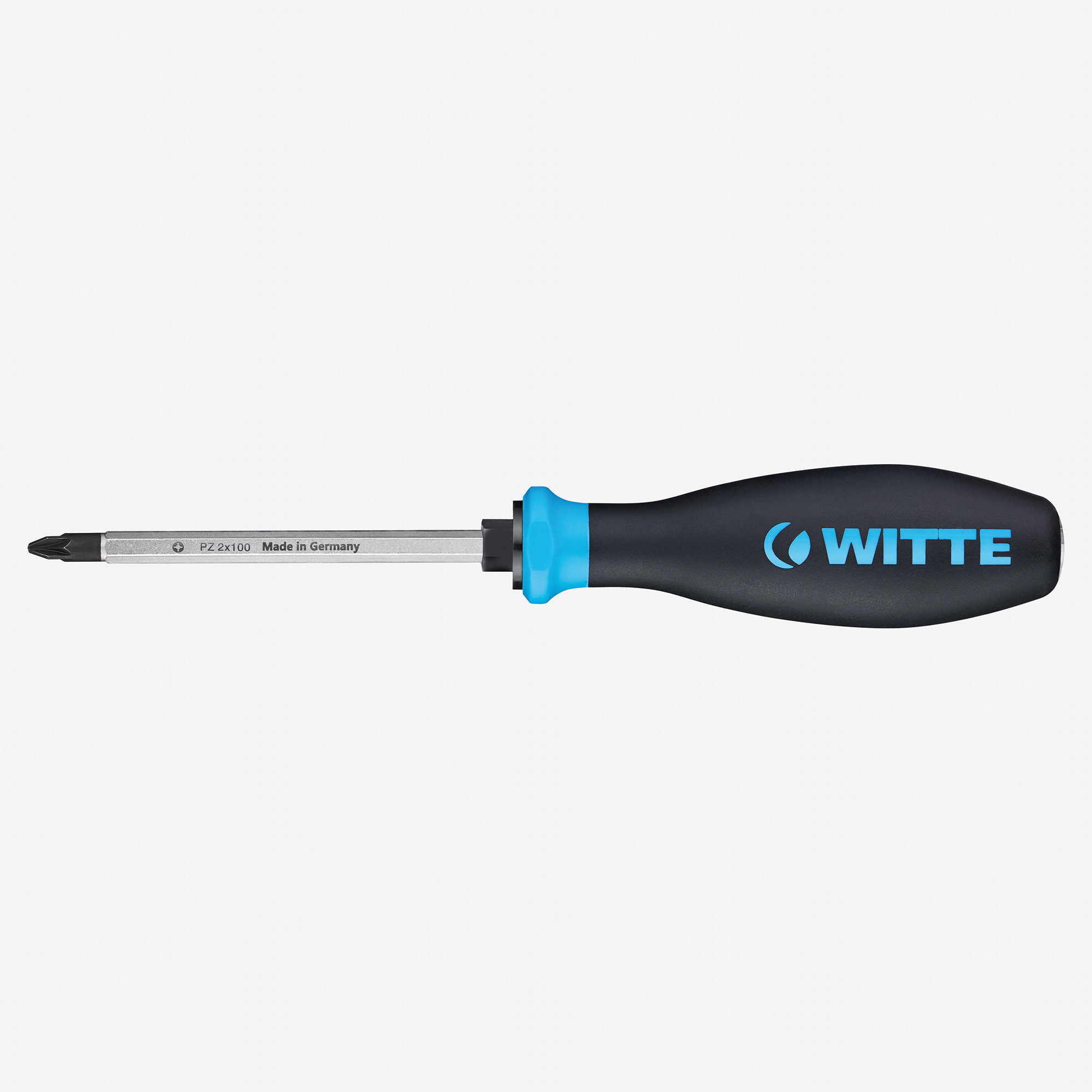 Witte Pro Impact Pozidriv Screwdriver with Hex Blade, #3 x 150mm