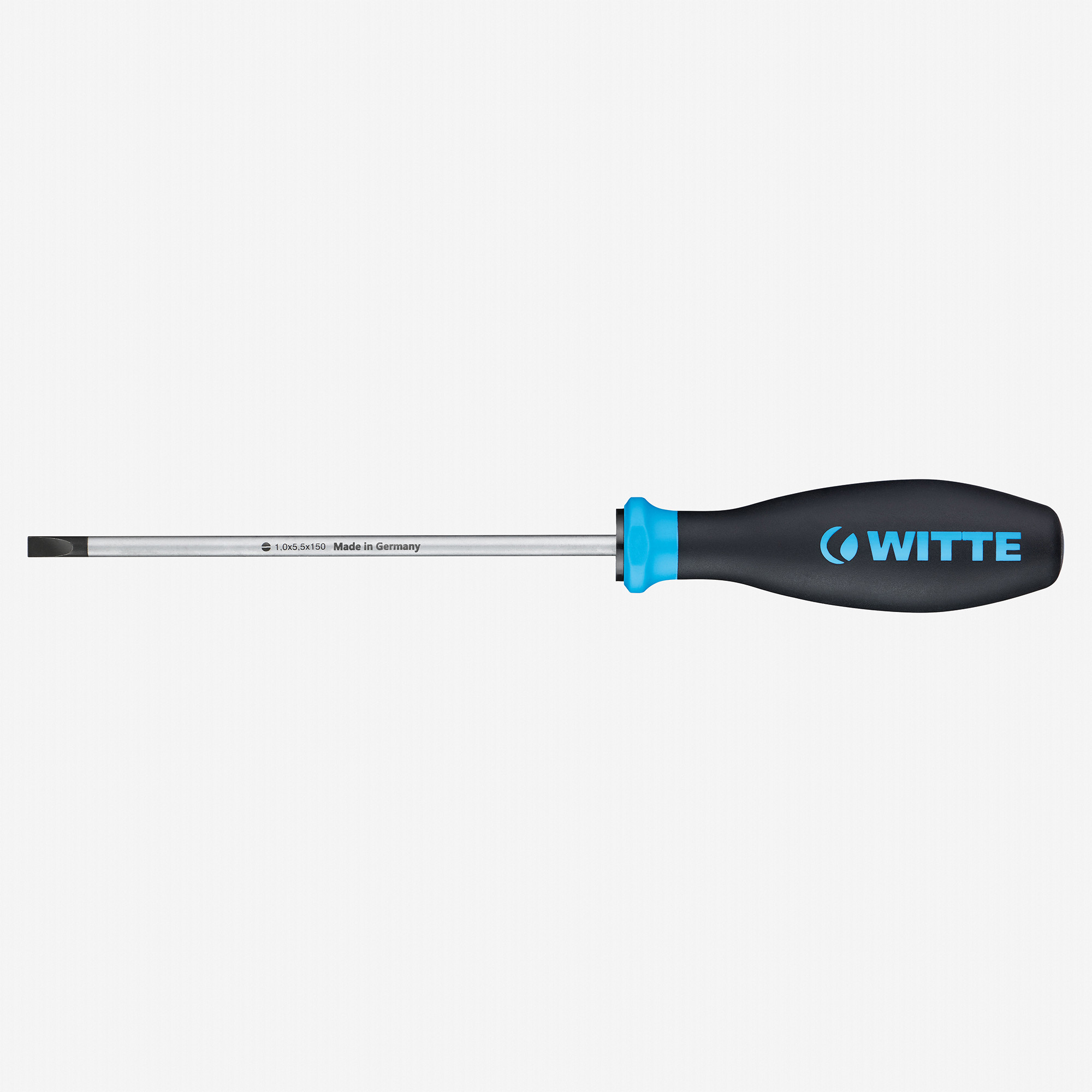 Witte Pro Cabinet Slotted Screwdriver, 5.5 x 200mm